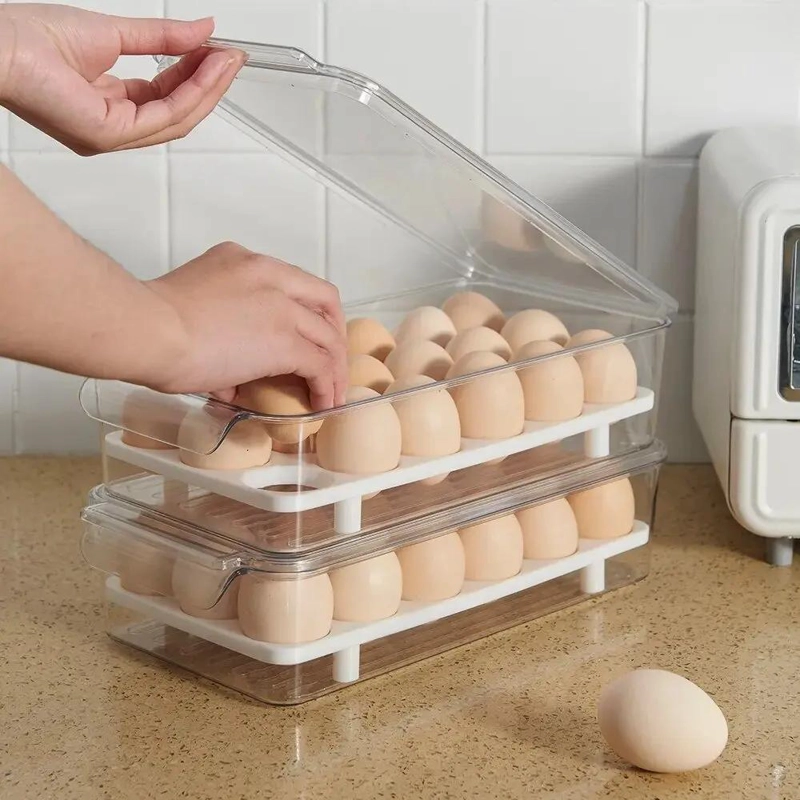 ORGANIZADOR PARA HUEVOS CON CAPACIDAD PARA 12 UNIDADES PARA REFRIGERADOR - 4