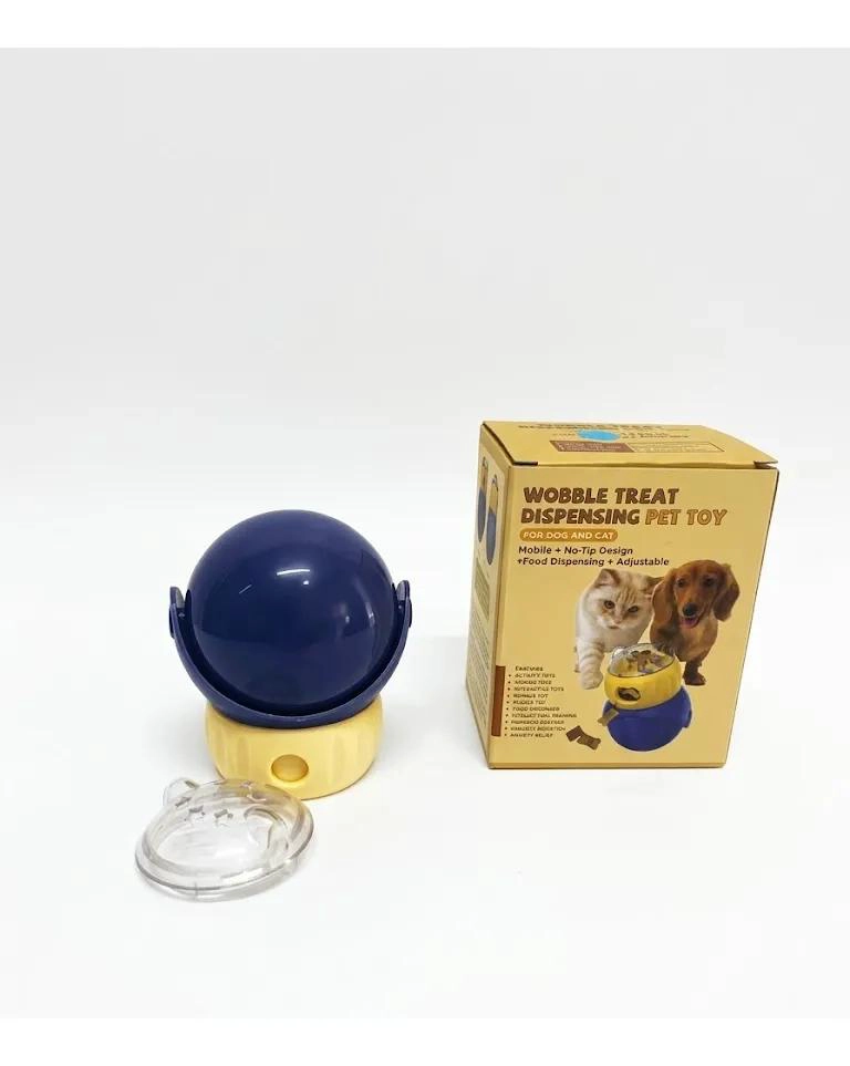DISPENSADOR INTERACTIVO DE ALIMENTO PARA MASCOTAS CON DISEÑO DIVERTIDO - 2