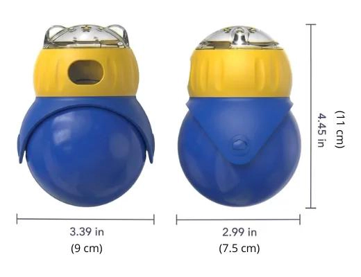 DISPENSADOR INTERACTIVO DE ALIMENTO PARA MASCOTAS CON DISEÑO DIVERTIDO - 4