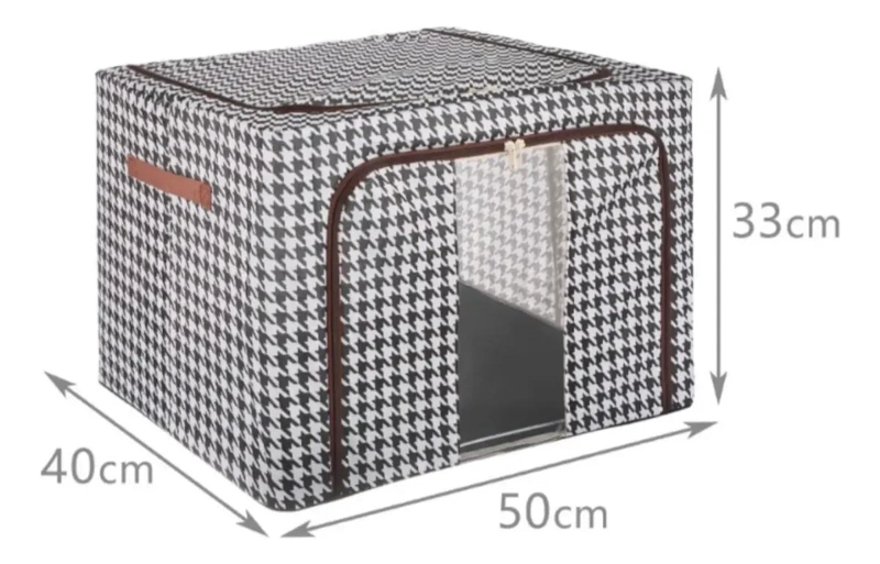 CAJA DE ALMACENAMIENTO MEDIANA PARA ORGANIZACION Y ORDEN - 4