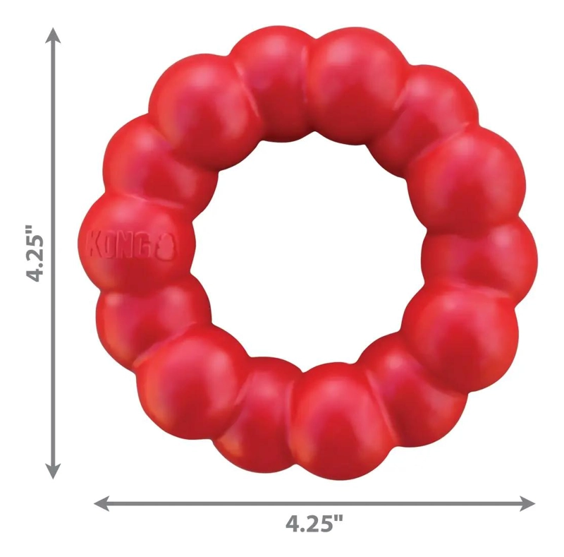 ANILLO DE JUGUETE RESISTENTE PARA PERROS MEDIANOS TALLA M/L - 3