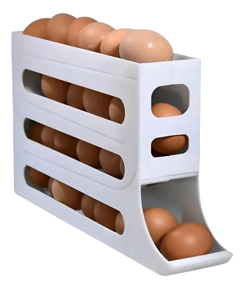 CAJA DESLIZANTE PARA ALMACENAMIENTO DE HUEVOS EN REFRIGERADOR - 1