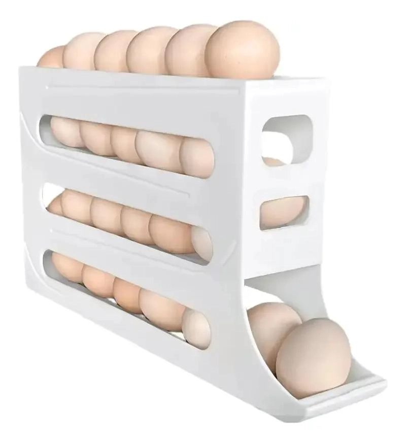 CAJA DESLIZANTE PARA ALMACENAMIENTO DE HUEVOS EN REFRIGERADOR - 2
