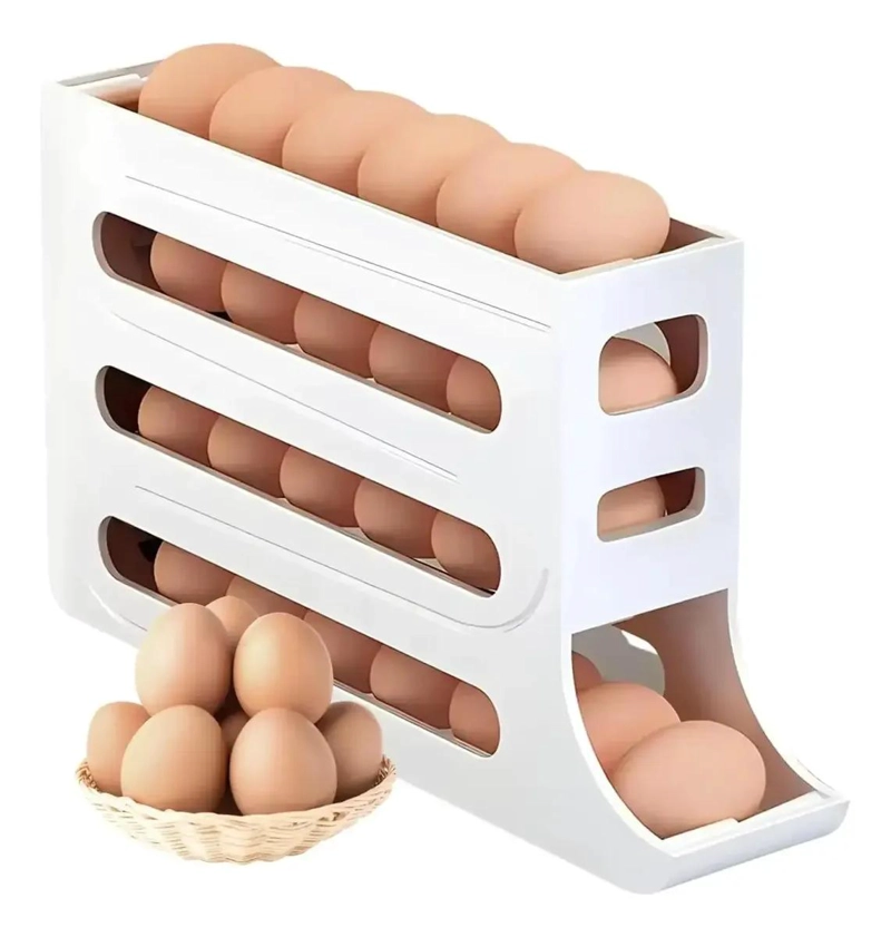 CAJA DESLIZANTE PARA ALMACENAMIENTO DE HUEVOS EN REFRIGERADOR - 3
