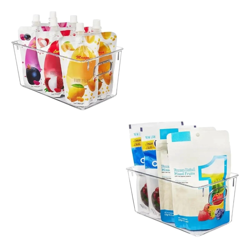 SET DE 3 ORGANIZADORES PARA REFRIGERADOR Y COCINA EN HOGAR - 5