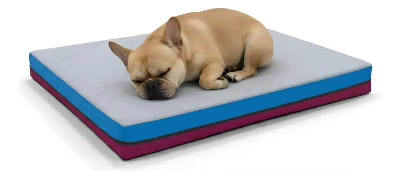 CAMA COLCHON PARA MASCOTAS 2 EN 1 CON FUNCION CALOR Y FRIO TALLA M - 1