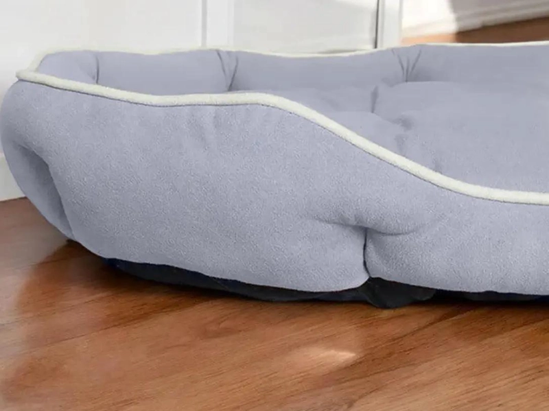 CAMA SUAVE PARA MASCOTAS PERROS Y GATOS TAMAÑO GRANDE 70X50 CM - 3
