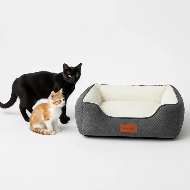 CAMA ORTOPE DICA PARA MASCOTAS TAMAÑO 50X40 CM COLOR GRIS - 2