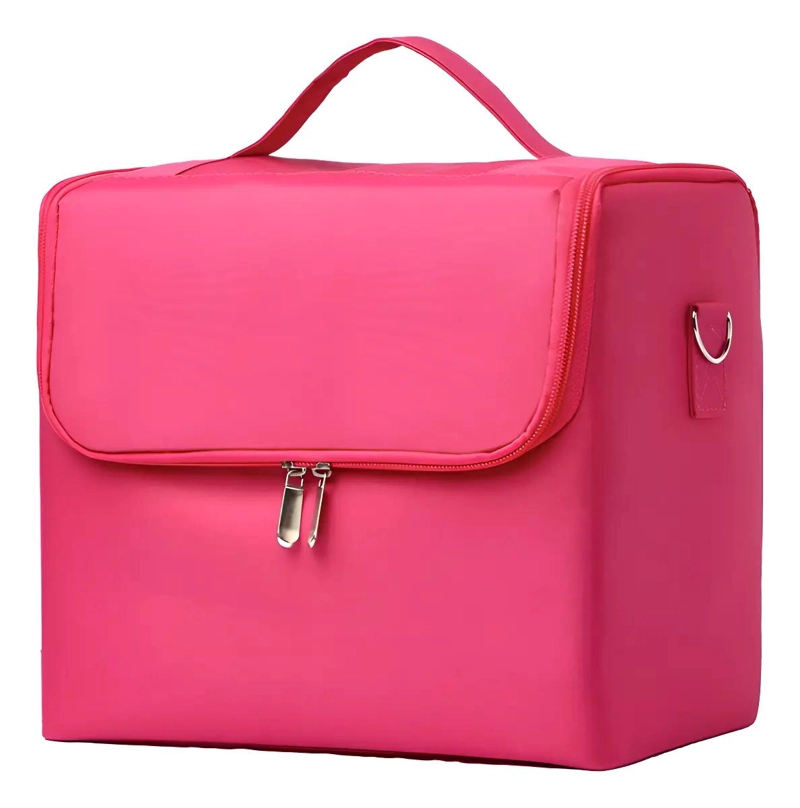 MALETIN ORGANIZADOR PARA COSME TICOS Y PRODUCTOS DE BELLEZA CON COMPARTIMENTOS - 1
