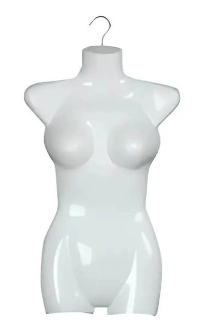 SET DE 3 GANCHOS PARA COLGAR POLERAS EN TORSO DE DAMA - 1