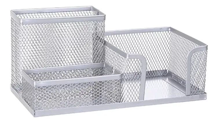 BOLIGRAFO ORGANIZADOR DE ESCRITORIO CON ESTRUCTURA DE ALAMBRE PARA OFICINA - 4