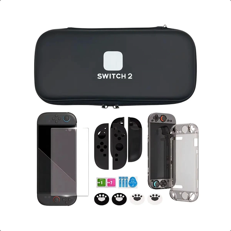 GENÉRICO PACK COMPLETO DE ACCESORIOS PARA CONSOLA NINTENDO SWITCH
