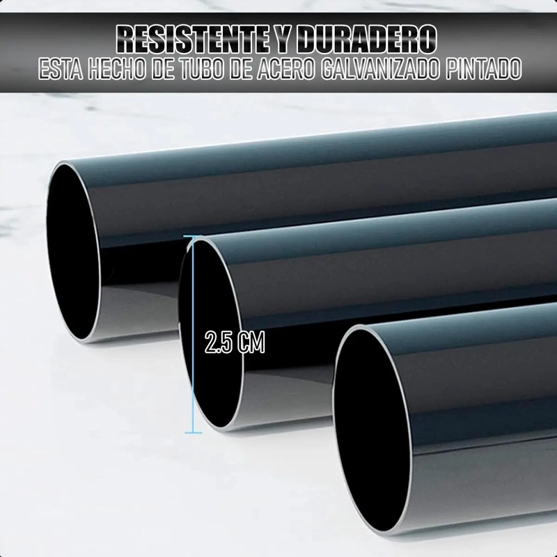 COLGADOR ORGANIZADOR DE ROPA CON GANCHO RESISTENTE Y DISEÑO PRACTICO - 4