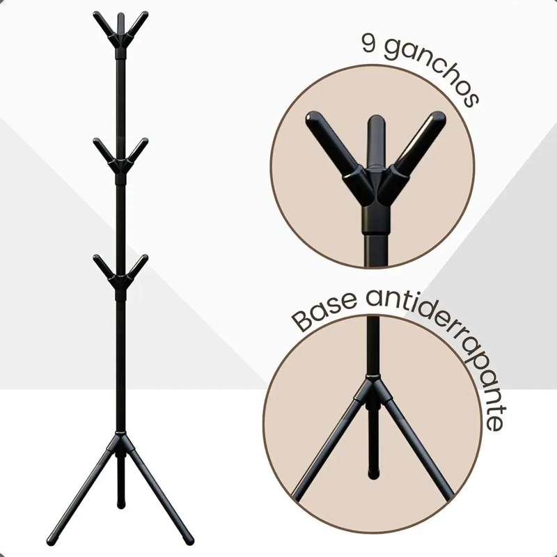 COLGADOR ORGANIZADOR DE ROPA CON GANCHO RESISTENTE Y DISEÑO PRACTICO - 5
