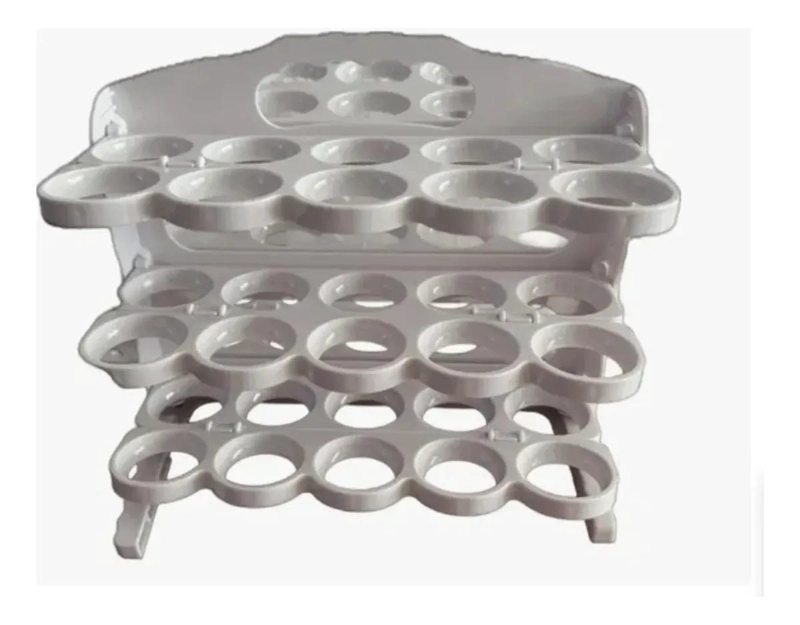 BANDEJA ORGANIZADORA PLEGABLE PARA 60 HUEVOS CON DISEÑO UNIVERSAL - 4