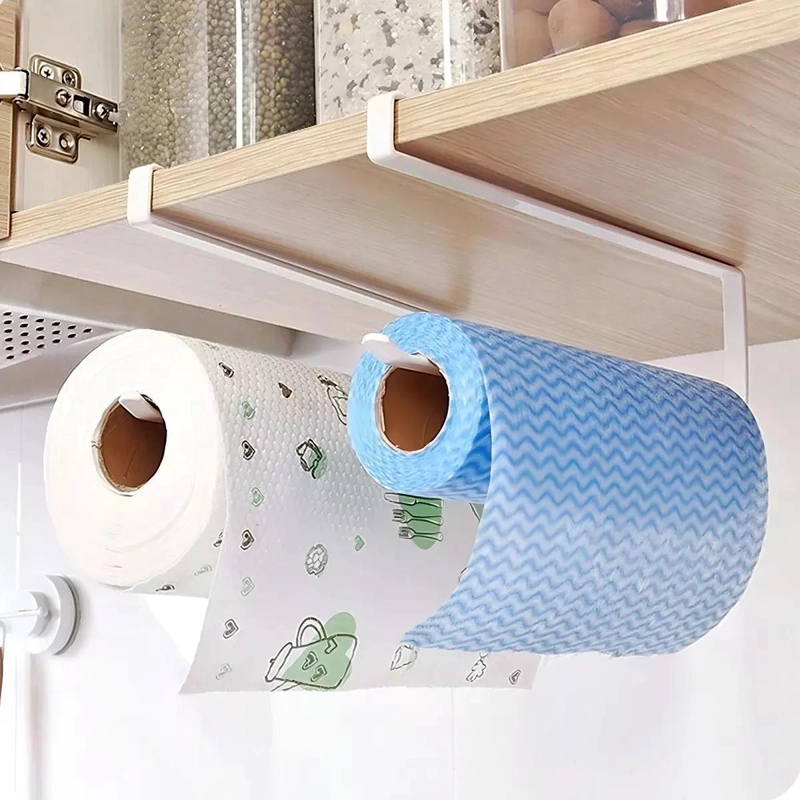 SOPORTE METALICO PARA TOALLAS DE PAPEL Y PORTA NOVA CON DISEÑO RESISTENTE - 2