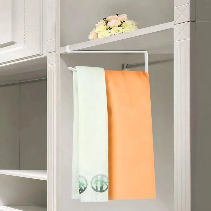 SOPORTE METALICO PARA TOALLAS DE PAPEL Y PORTA NOVA CON DISEÑO RESISTENTE - 3
