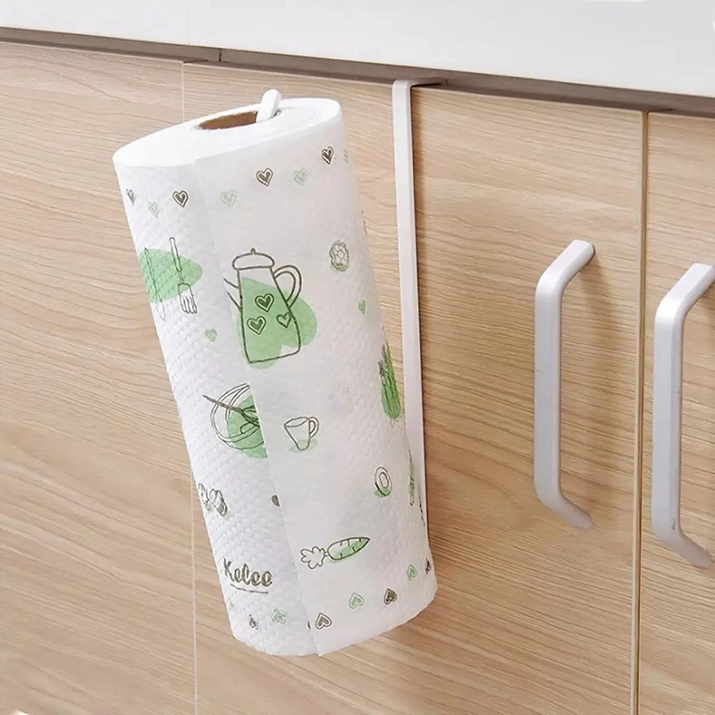 SOPORTE METALICO PARA TOALLAS DE PAPEL Y PORTA NOVA CON DISEÑO RESISTENTE - 5