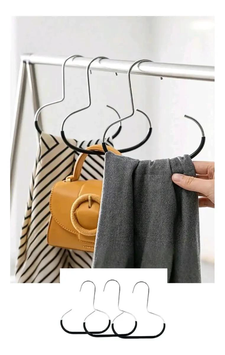 COLGADOR ORGANIZADOR PARA CORBATAS, CINTURONES Y PAÑOLETAS CON DISEÑO JOCKEY - 2