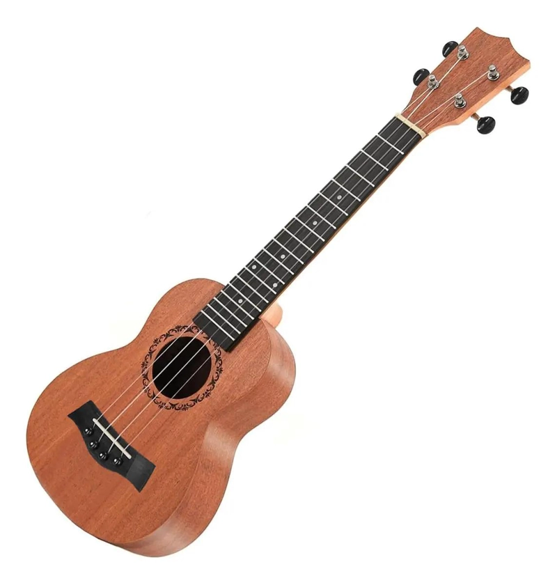 UKELELE ACUSTICO SOPRANO DE 23 PULGADAS CON FUNDA PROTECTORA - 1