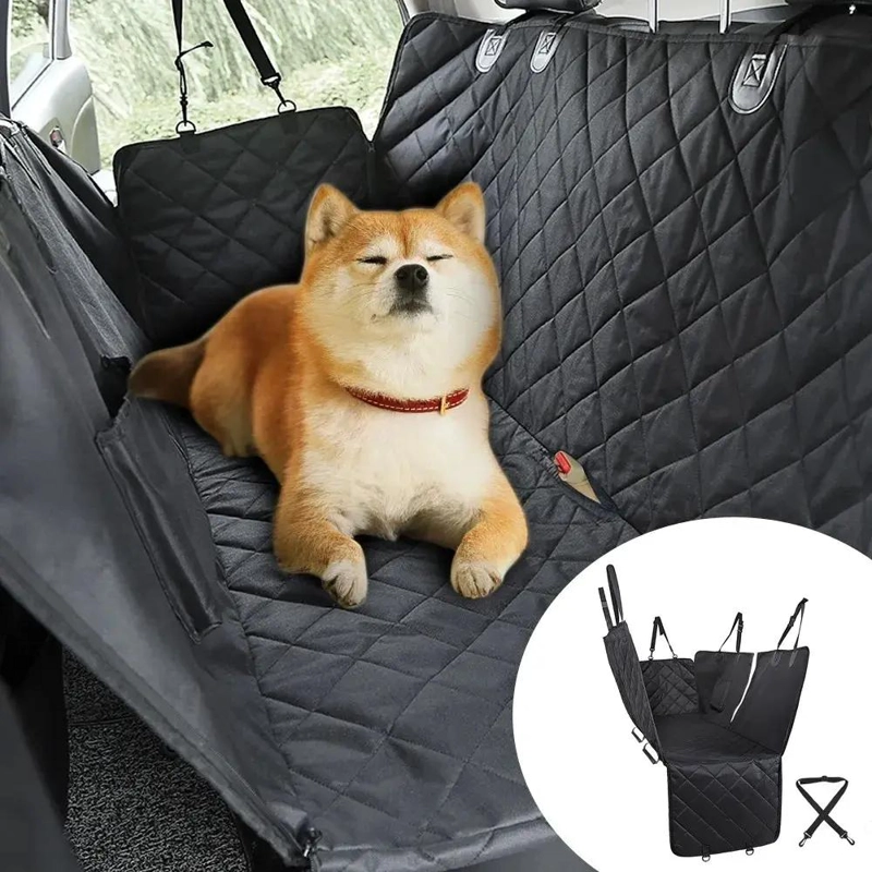 PROTECTOR DE ASIENTO PARA AUTO IDEAL PARA MASCOTAS PERROS Y GATOS - 2