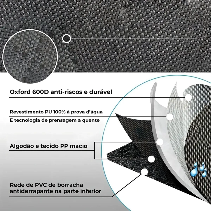 PROTECTOR DE ASIENTO PARA AUTO IDEAL PARA MASCOTAS PERROS Y GATOS - 4