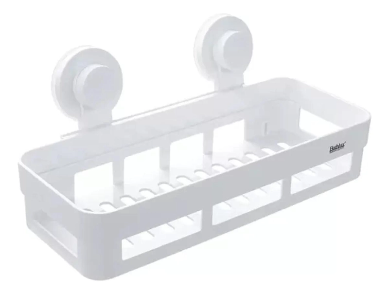 ORGANIZADOR DE DUCHA CON VENTOSA Y ESTANTE MULTIFUNCION PARA BAÑO - 1
