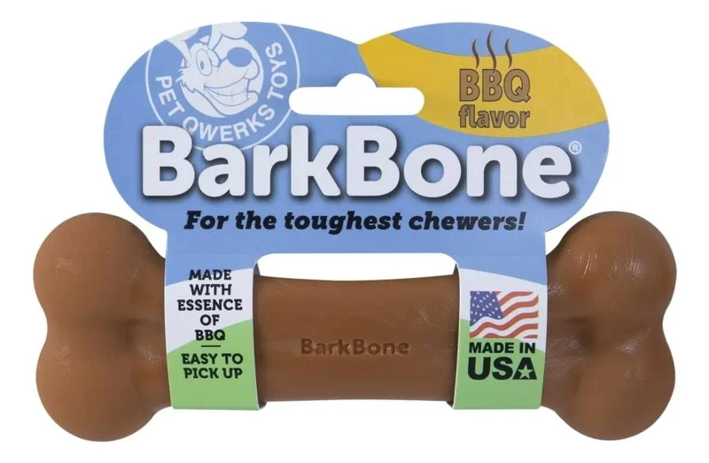 HUESO MASTICABLE GRANDE PARA PERROS CON SABOR DURADERO Y TEXTURA RESISTENTE - 1