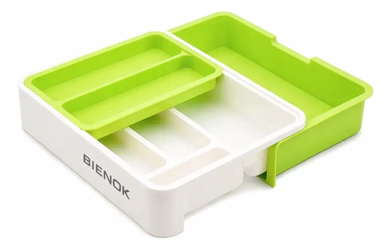 ORGANIZADOR EXTENSIBLE DE CUBIERTOS PARA CAJONES DE COCINA - 1