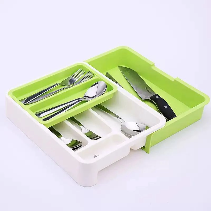ORGANIZADOR EXTENSIBLE DE CUBIERTOS PARA CAJONES DE COCINA - 2