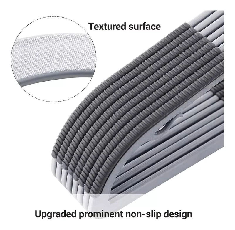 SET DE 30 COLGADORES DE PLASTICO PARA ROPA RESISTENTES Y PRACTICOS - 3