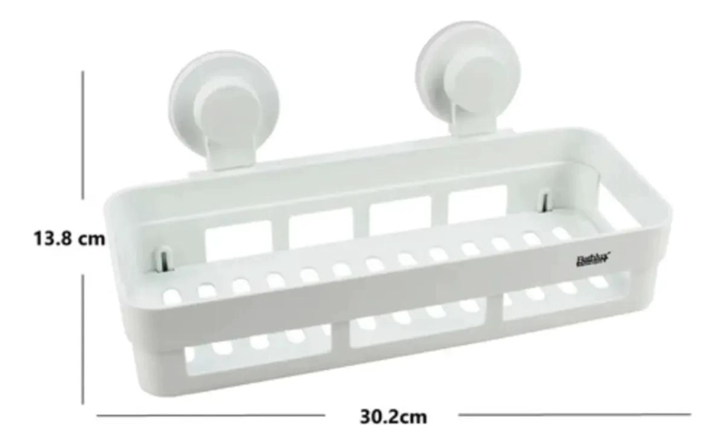 ORGANIZADOR PARA DUCHA CON REPISA Y CESTA PARA ACCESORIOS DE BAÑO - 2