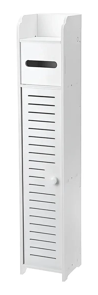 ESTANTE ORGANIZADOR PARA BAÑO CON 3 COMPARTIMENTOS COLOR BLANCO - 1