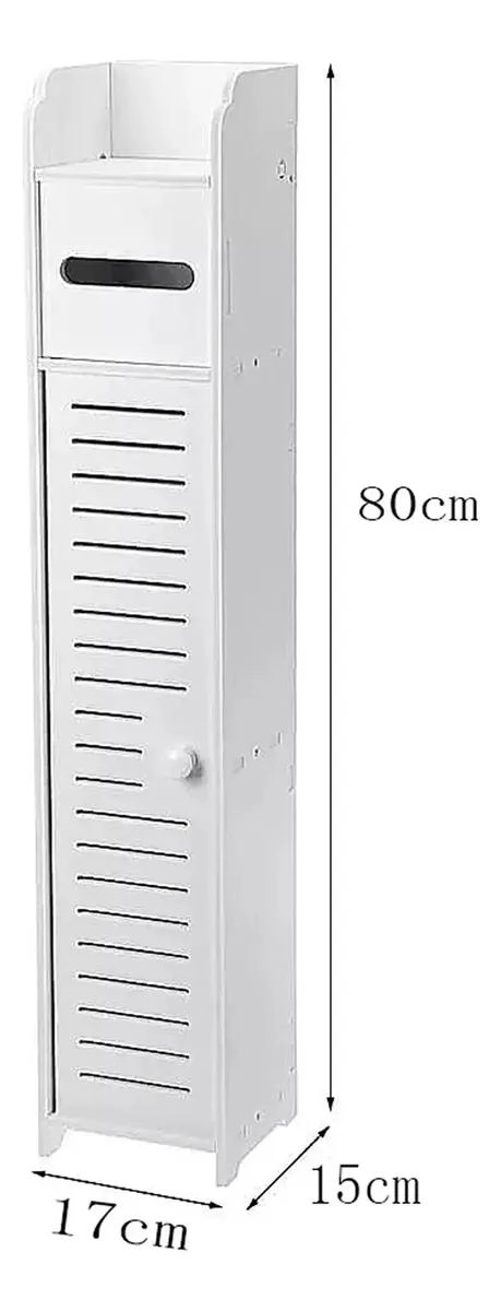 ESTANTE ORGANIZADOR PARA BAÑO CON 3 COMPARTIMENTOS COLOR BLANCO - 2