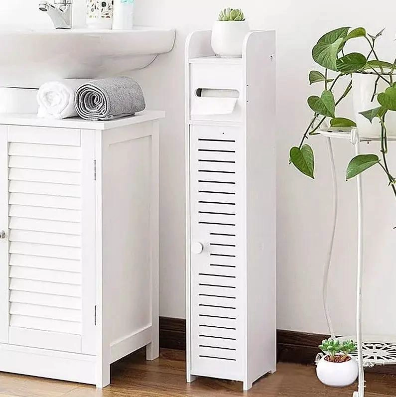 ESTANTE ORGANIZADOR PARA BAÑO CON 3 COMPARTIMENTOS COLOR BLANCO - 5