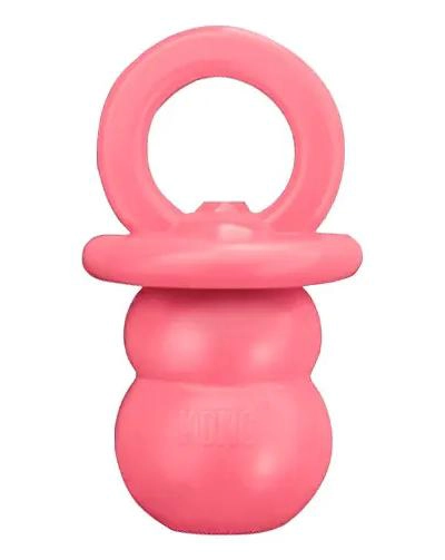 JUGUETE PARA PERRO DE CAUCHO NATURAL COLOR ROSA TAMAÑO PEQUEÑO - 2