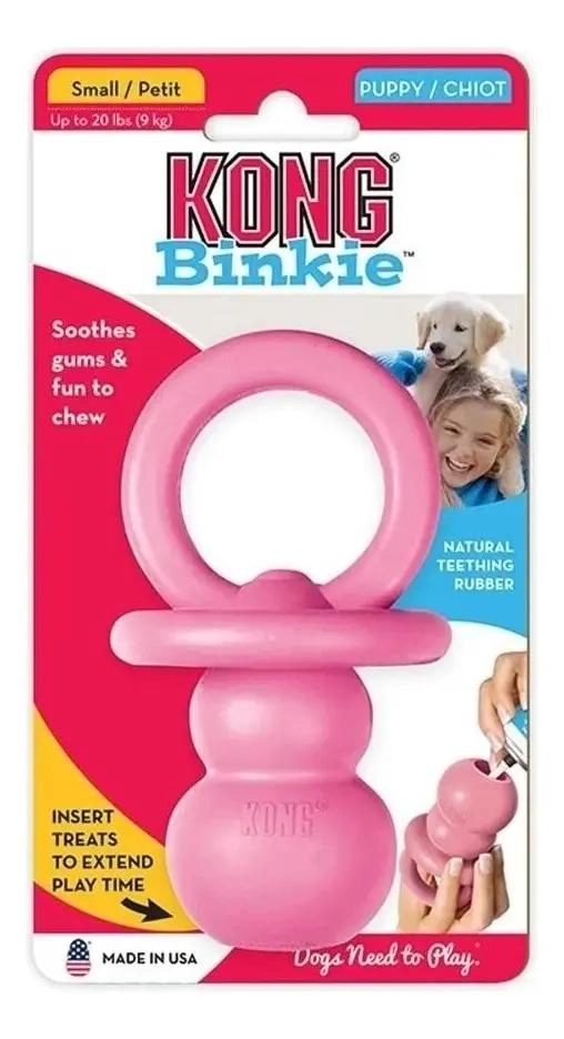 JUGUETE PARA PERRO DE CAUCHO NATURAL COLOR ROSA TAMAÑO PEQUEÑO - 5