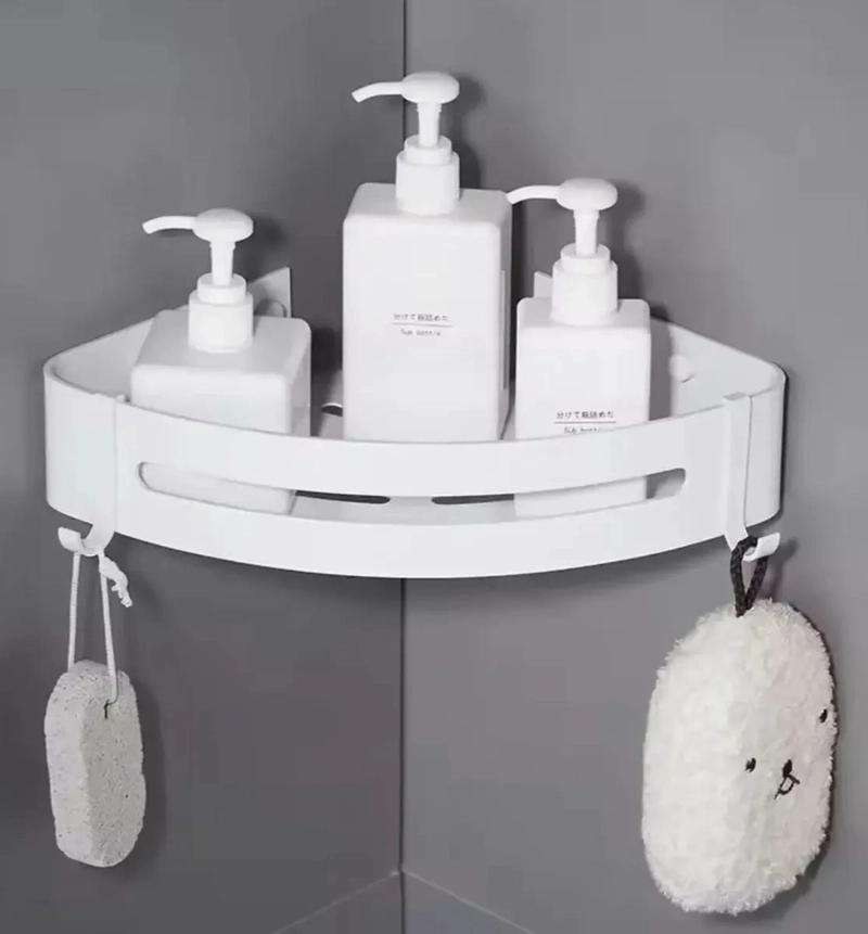 SOPORTE PARA DUCHA CON ESTANTE PARA CHAMPU Y ACCESORIOS DE BAÑO - 2