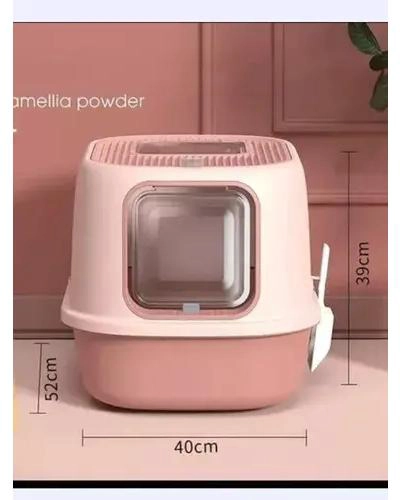 ARENERO CERRADO PARA GATOS CON SISTEMA SANITARIO Y DISEÑO HIGIE NICO - 5