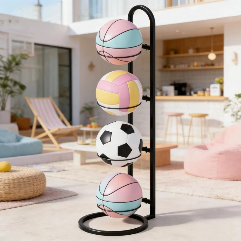 ORGANIZADOR VERTICAL PARA PELOTAS DEPORTIVAS CON BASE ESTABLE Y DISEÑO COMPACTO - 4