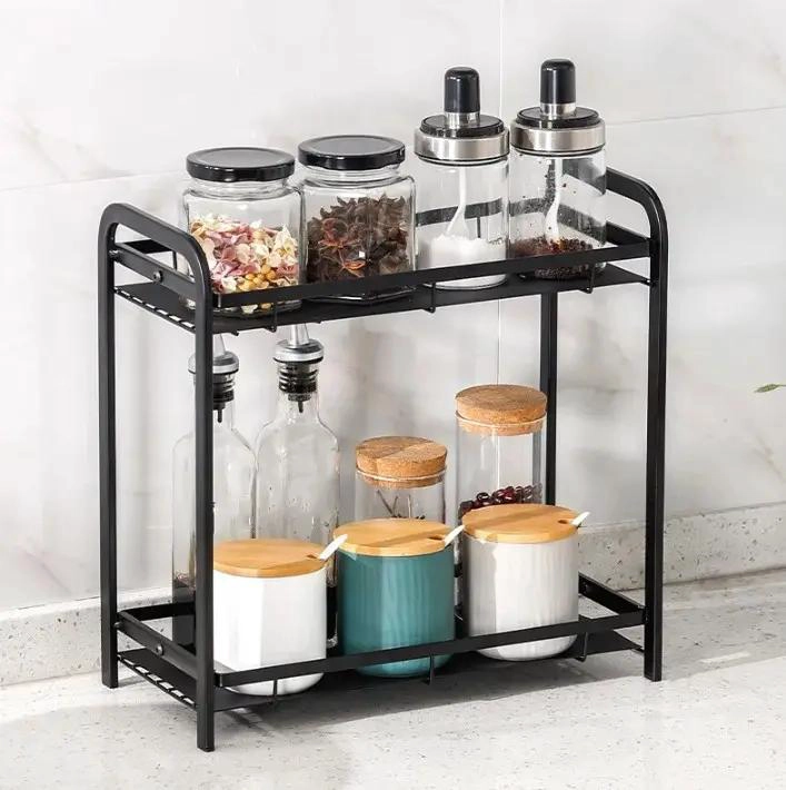 ESTANTE ORGANIZADOR MULTIUSO DE 2 NIVELES PARA COCINA Y BAÑO - 1