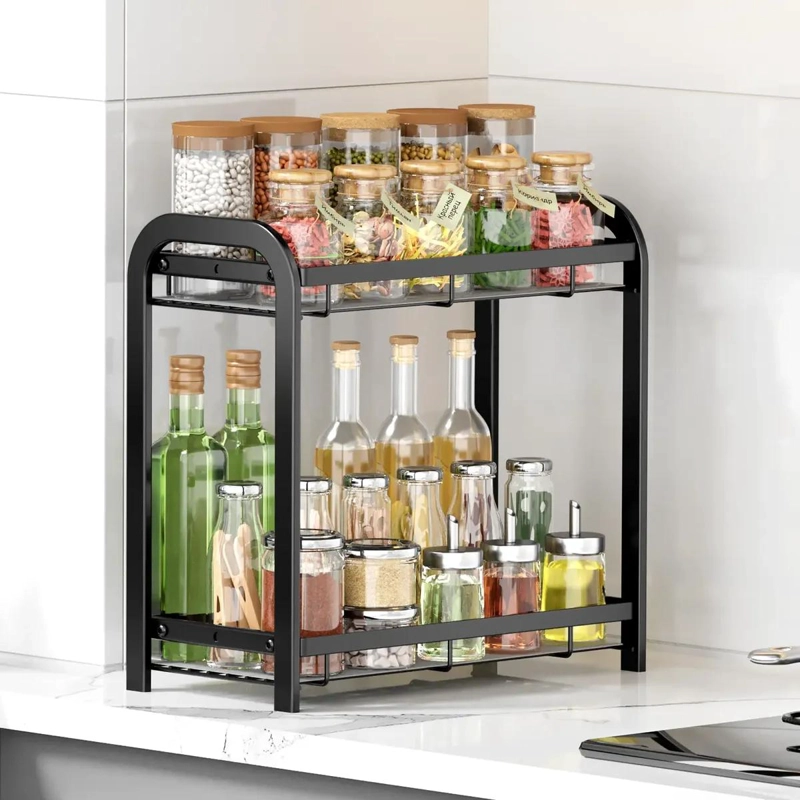 ESTANTE ORGANIZADOR MULTIUSO DE 2 NIVELES PARA COCINA Y BAÑO - 4