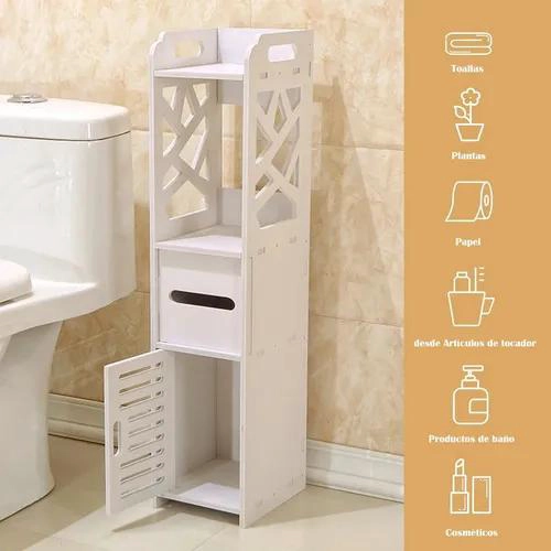 ORGANIZADOR DELGADO PARA BAÑO CON COMPARTIMENTOS 80X23 CM - 3