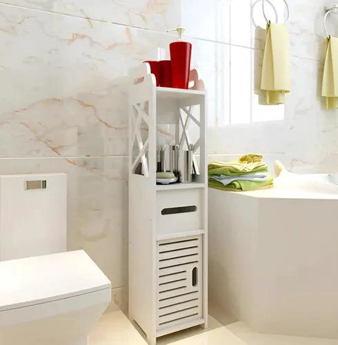 ORGANIZADOR DELGADO PARA BAÑO CON COMPARTIMENTOS 80X23 CM - 4
