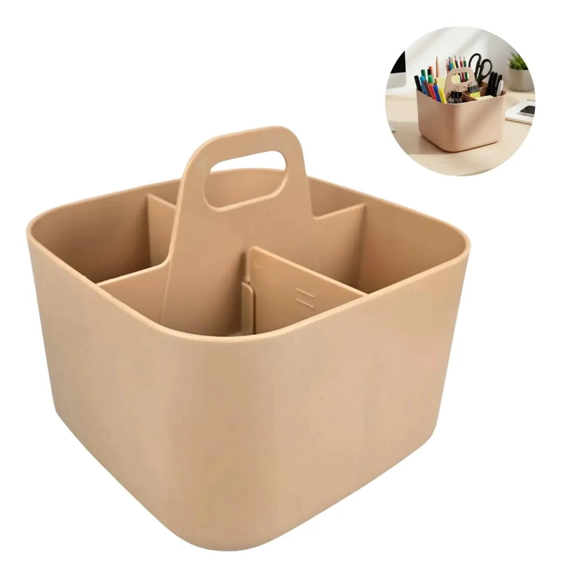 ORGANIZADOR CON 4 DIVISIONES PARA BAÑO, ESCRITORIO Y COCINA - 1