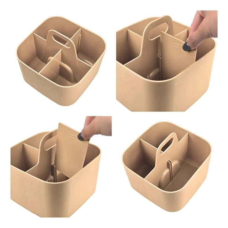 ORGANIZADOR CON 4 DIVISIONES PARA BAÑO, ESCRITORIO Y COCINA - 4