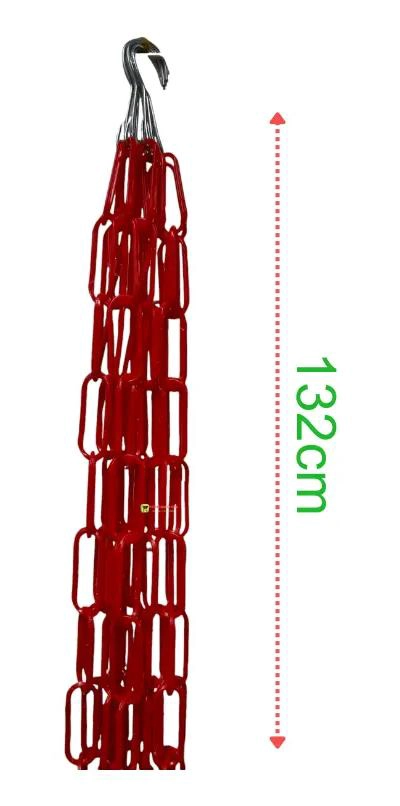 PACK DE 10 CADENAS PLASTICAS PARA COLGAR ROPA Y UTENSILIOS - 2