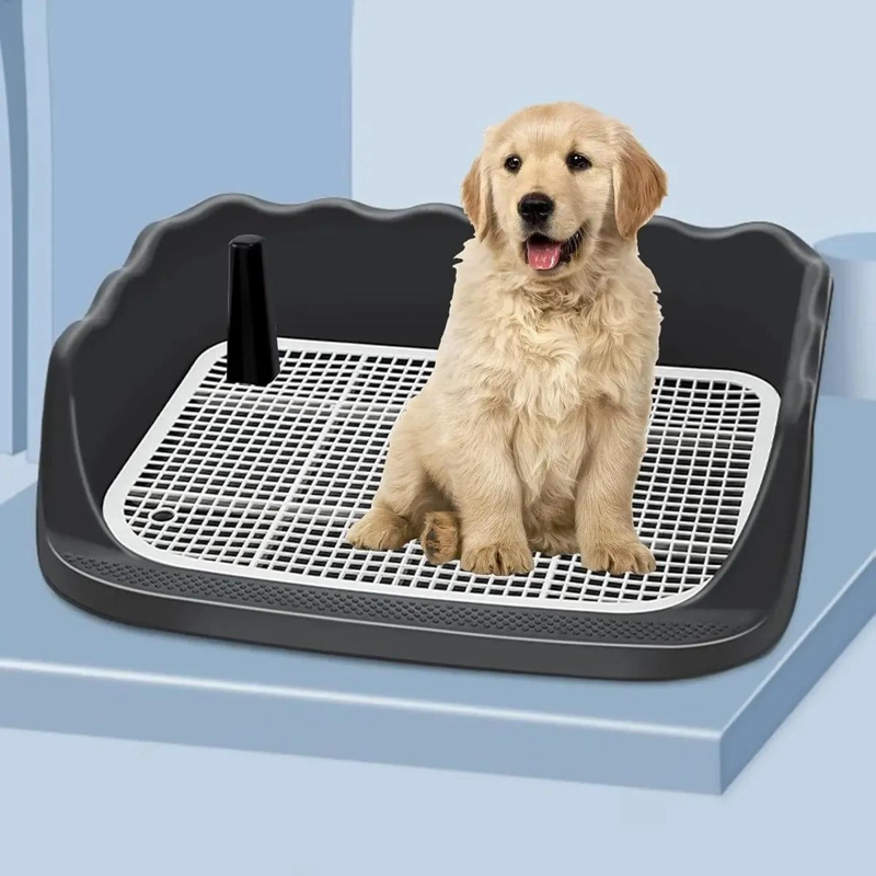 BANDEJA PARA BAÑO DE MASCOTAS CON SOPORTE Y MALLA RESISTENTE - 2