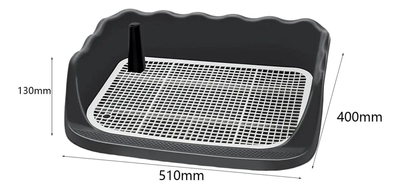 BANDEJA PARA BAÑO DE MASCOTAS CON SOPORTE Y MALLA RESISTENTE - 3