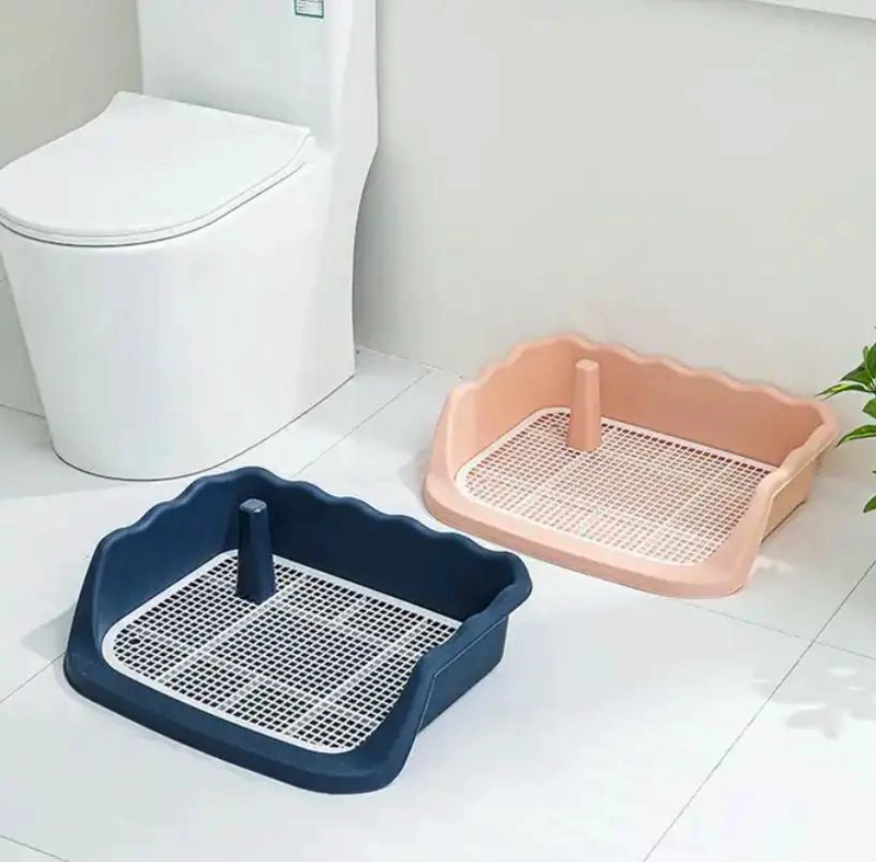 BANDEJA PARA BAÑO DE MASCOTAS CON SOPORTE Y MALLA RESISTENTE - 5